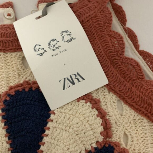 Sea new york Zara collaboration girls 11/12 matching set, crochet floral outfit - Picture 7 of 13